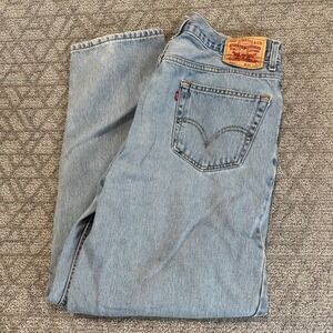 Levi Strauss & Co Mens 560 Comfort Fit Light Wash‎ Denim Jeans W36 L32